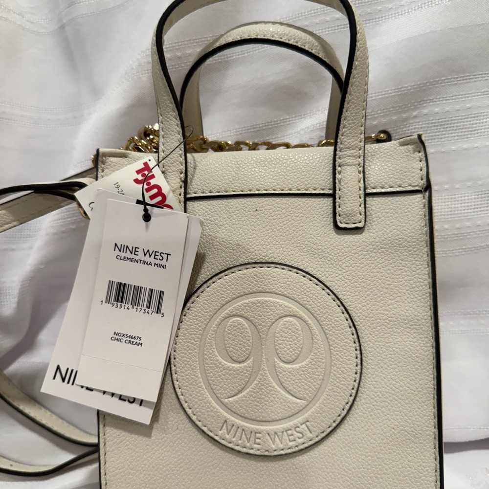 On Sale Today!!
Nine West Elegant Cream Mini Bag